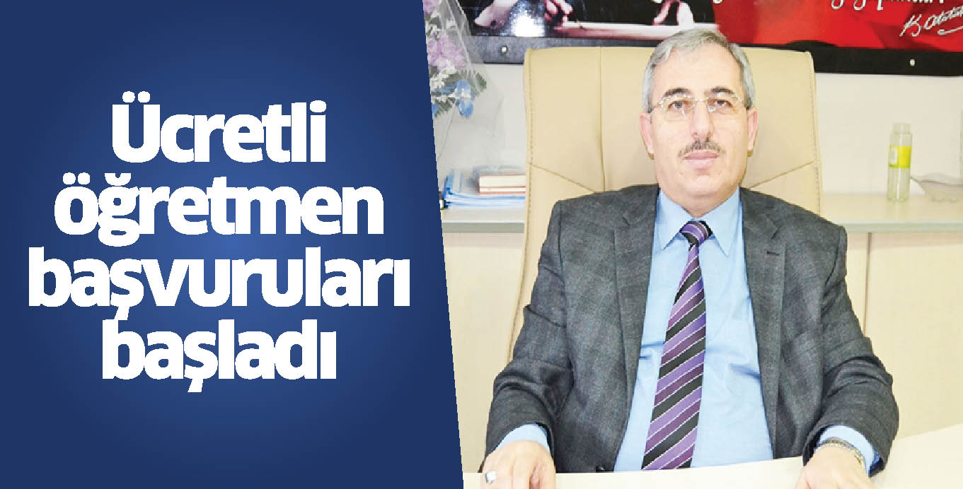 Ücretli öğretmen başvuruları başladı