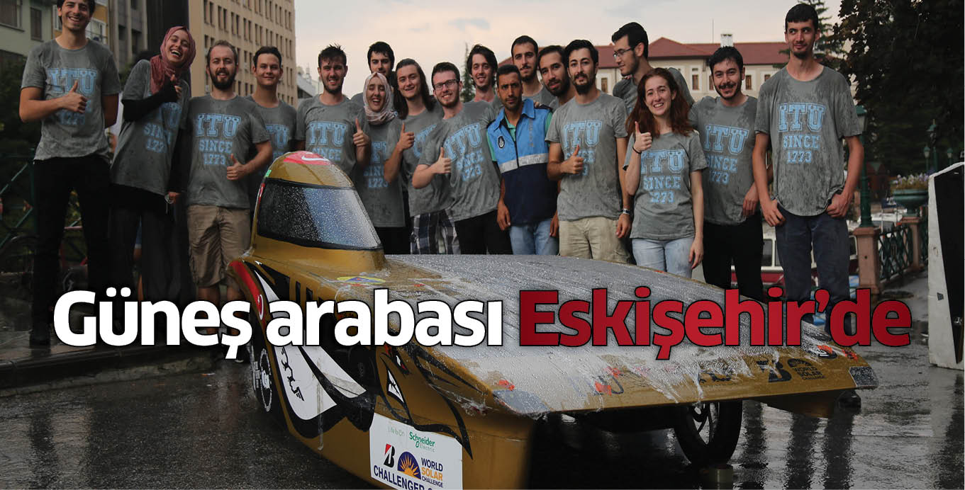 Güneş arabası Eskişehir’de