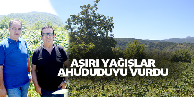 AŞIRI YAĞIŞLAR AHUDUDUYU VURDU