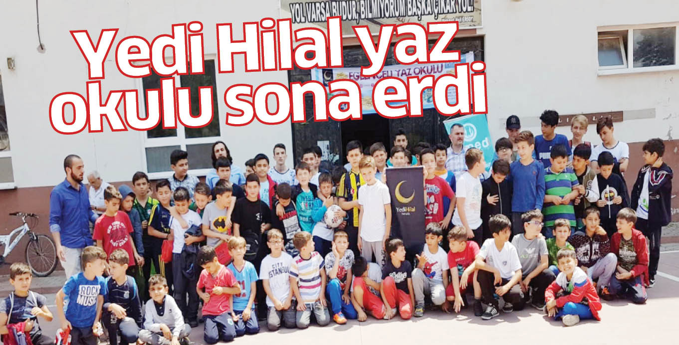 Yedi Hilal yaz okulu sona erdi