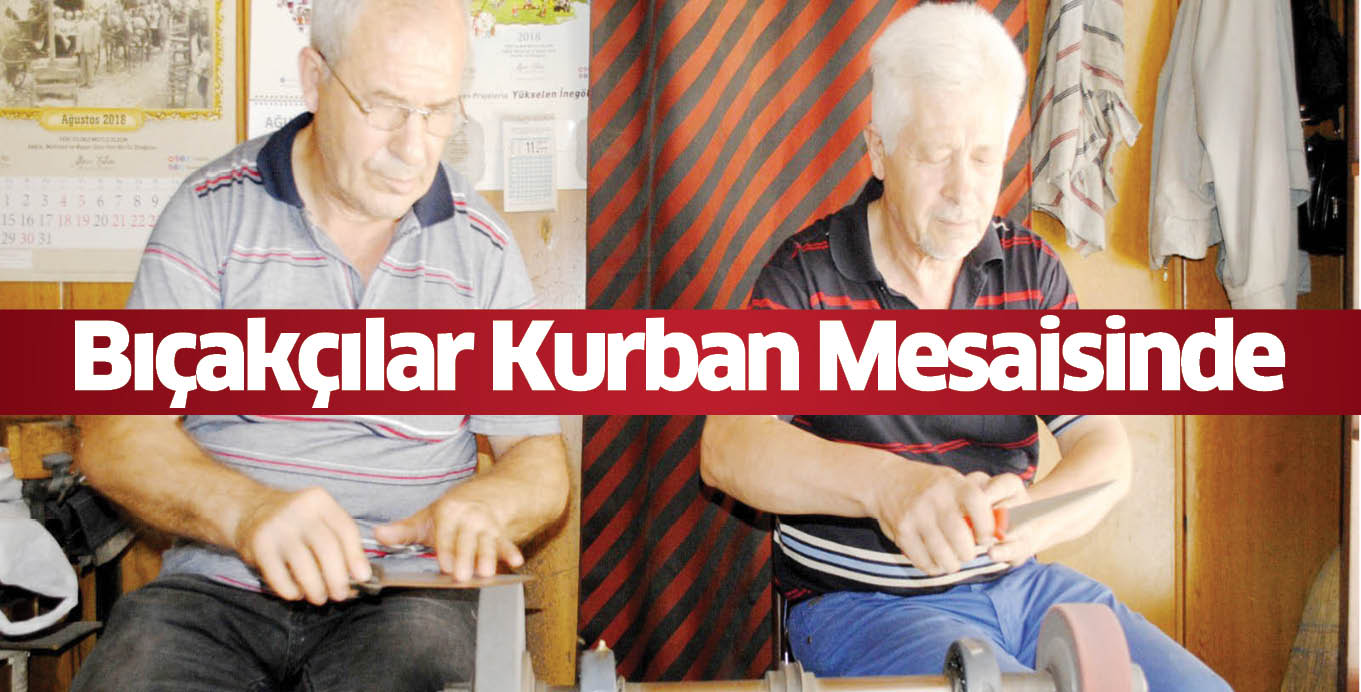 Bıçakçılar Kurban Mesaisinde