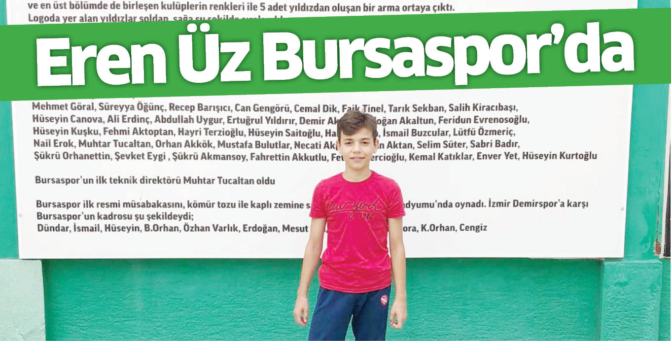 Eren Üz Bursaspor’da