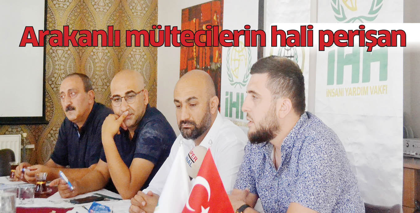 Arakanlı mültecilerin hali perişan