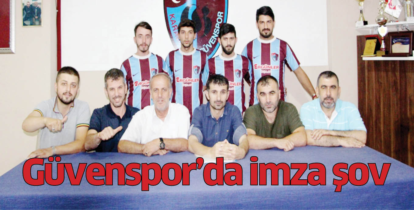 Güvenspor’da imza şov