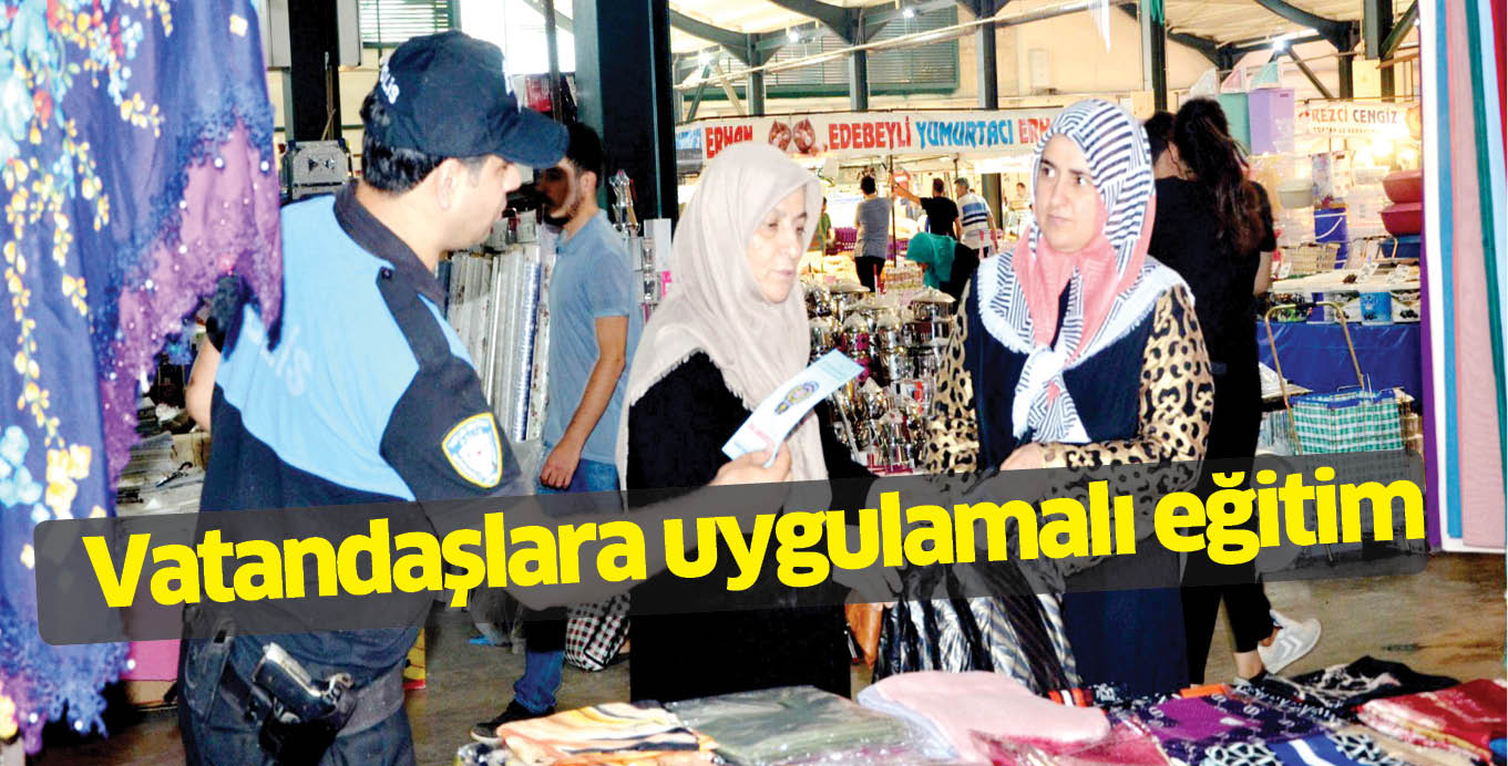 Vatandaşlara uygulamalı eğitim