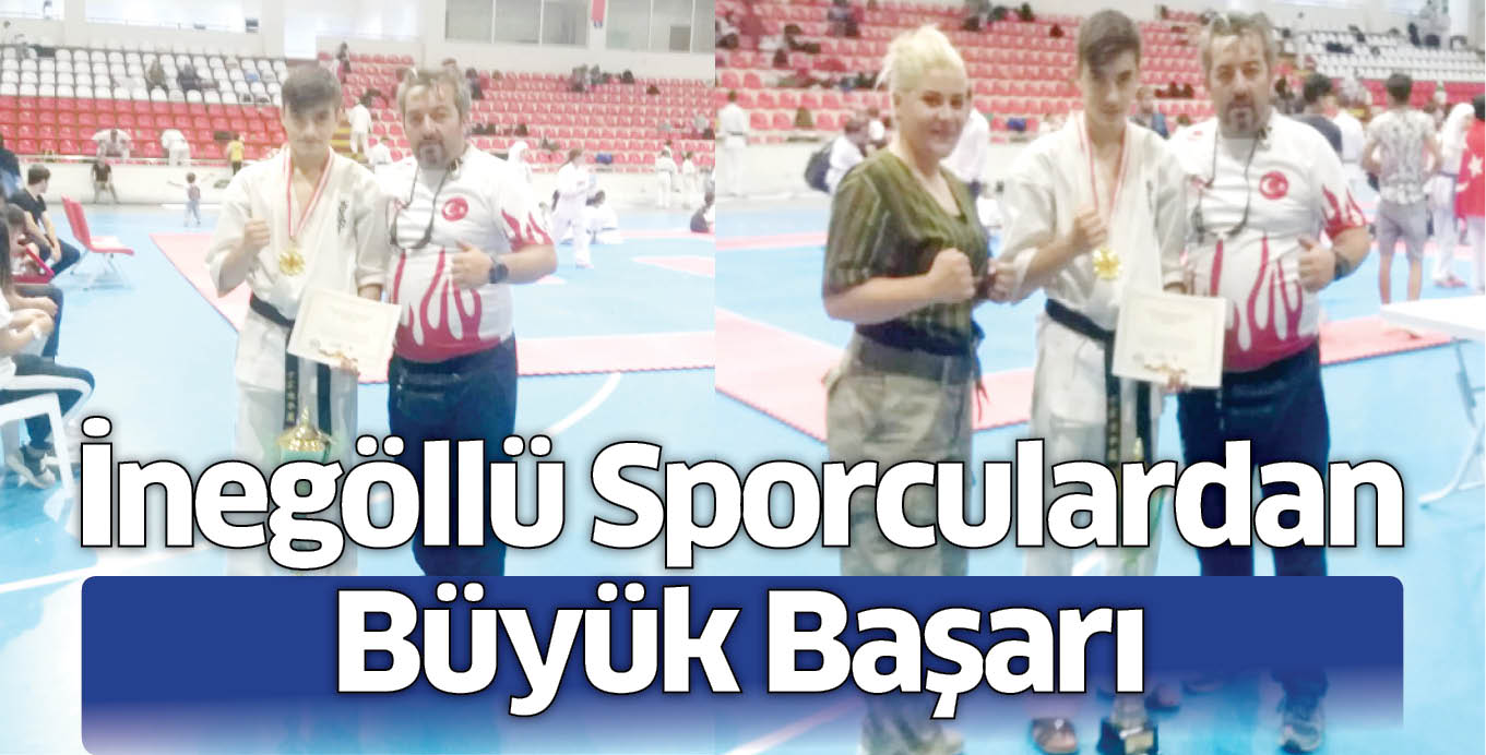 İnegöllü Sporculardan Büyük Başarı