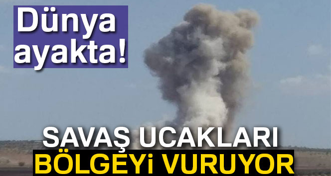 İdlib’in güneyine hava saldırısı: 1 ölü