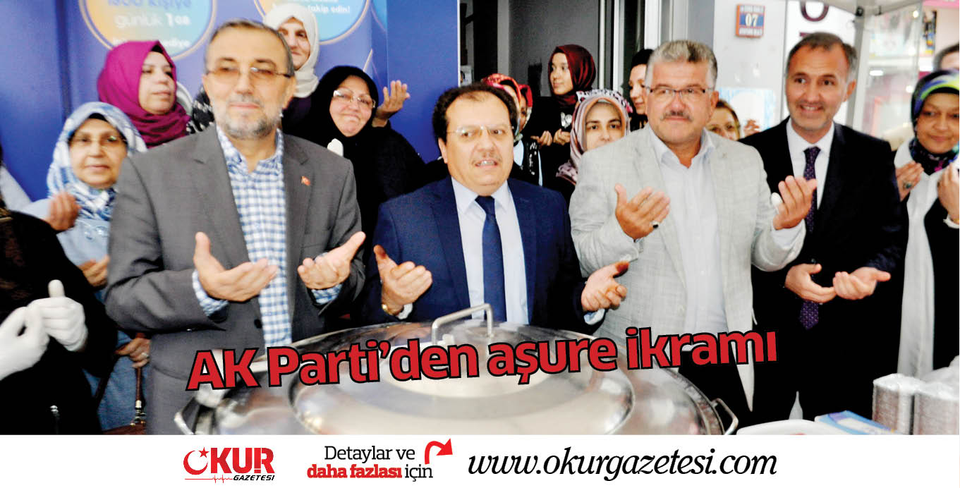 AK Parti’den aşure ikramı