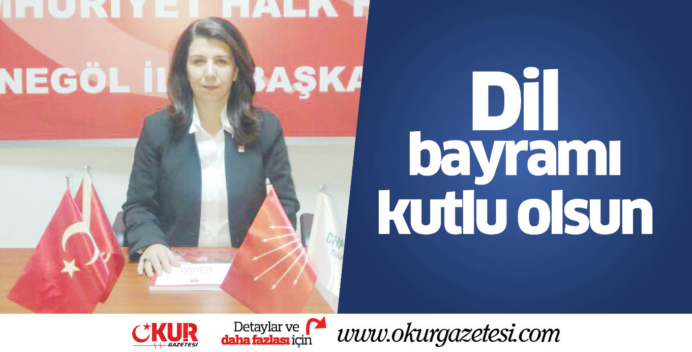 Dil bayramı kutlu olsun