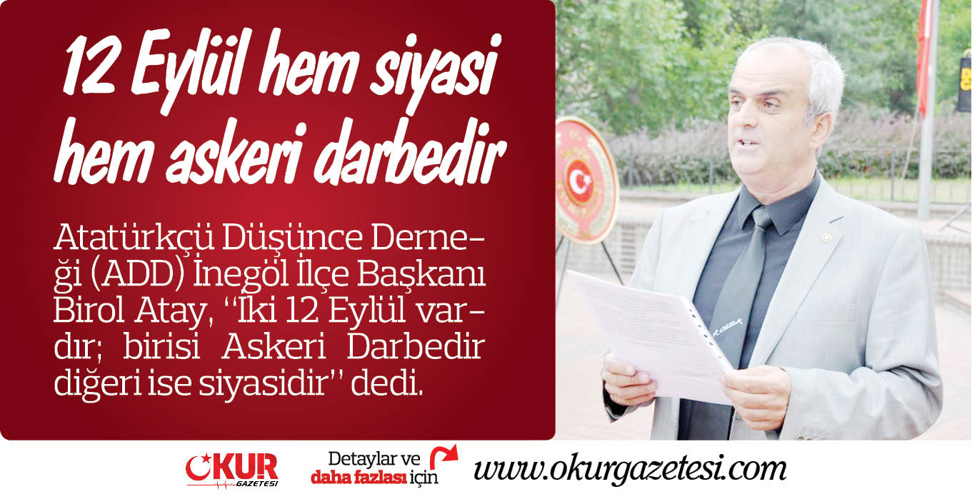 12 Eylül hem siyasi hem askeri darbedir