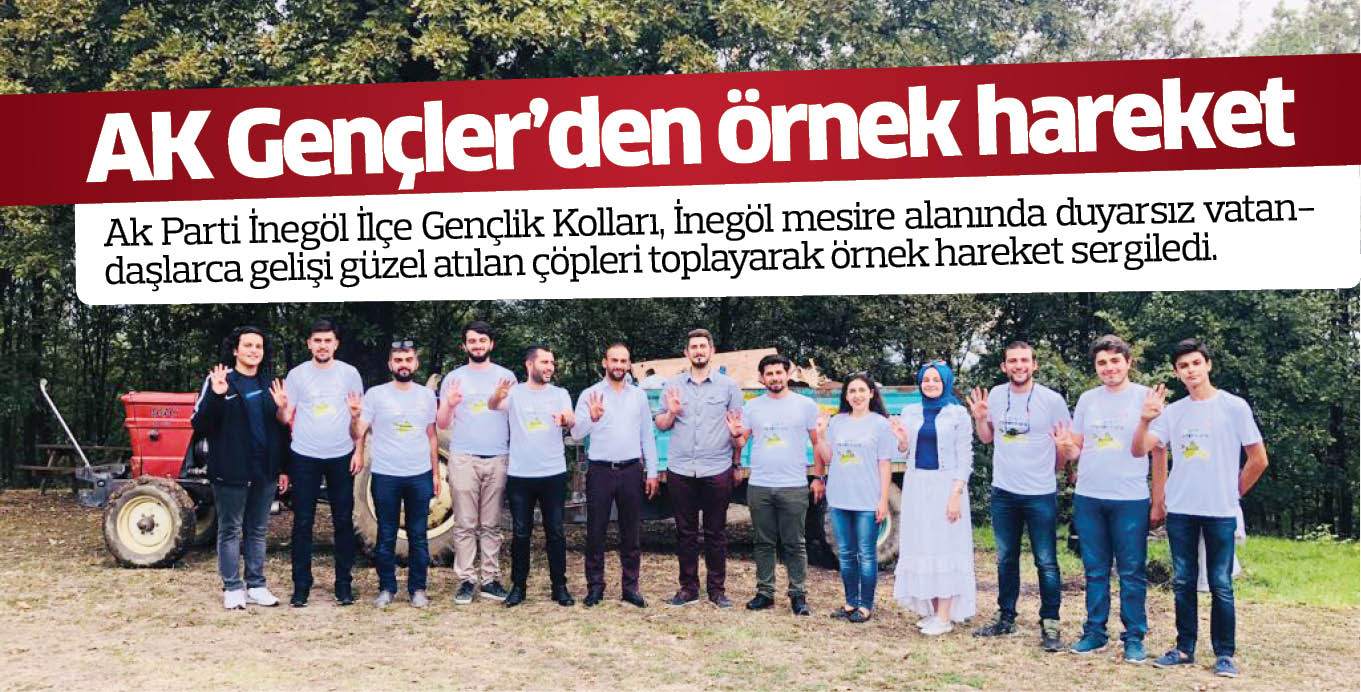 AK Gençler’den örnek hareket