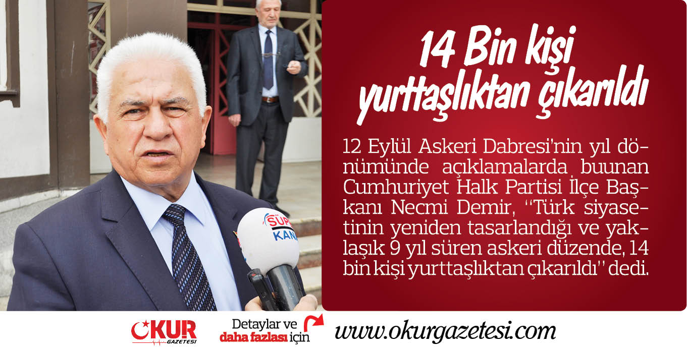 14 Bin kişi yurttaşlıktan çıkarıldı