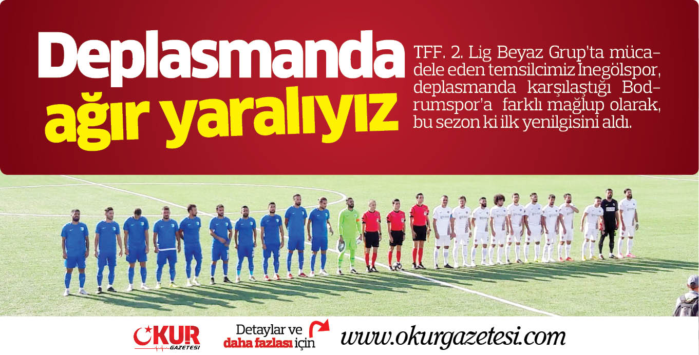 Deplasmanda ağır yaralıyız