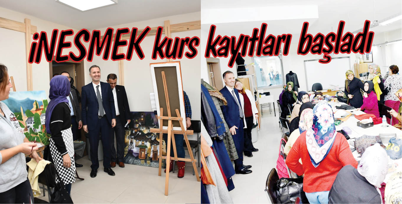 iNESMEK kurs kayıtları başladı