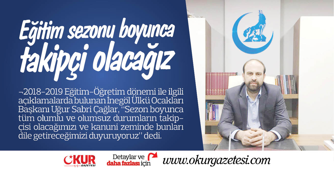 Eğitim sezonu boyunca takipçi olacağız
