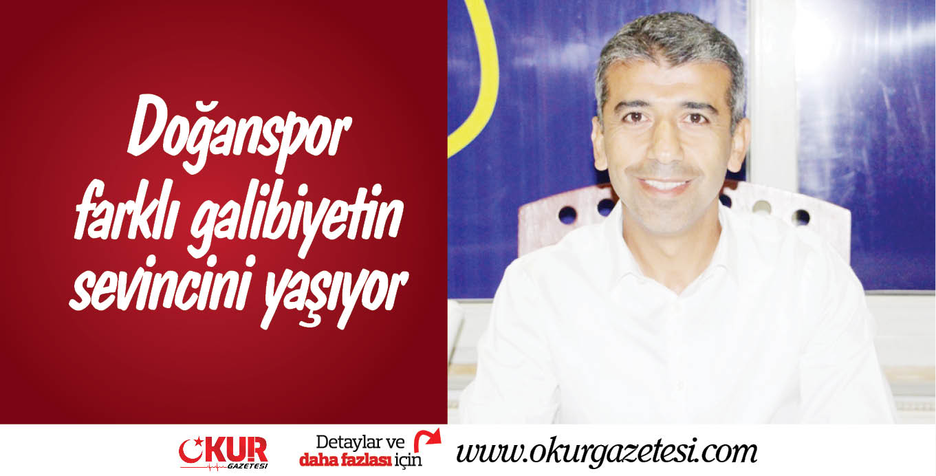 Doğanspor farklı galibiyetin sevincini yaşıyor