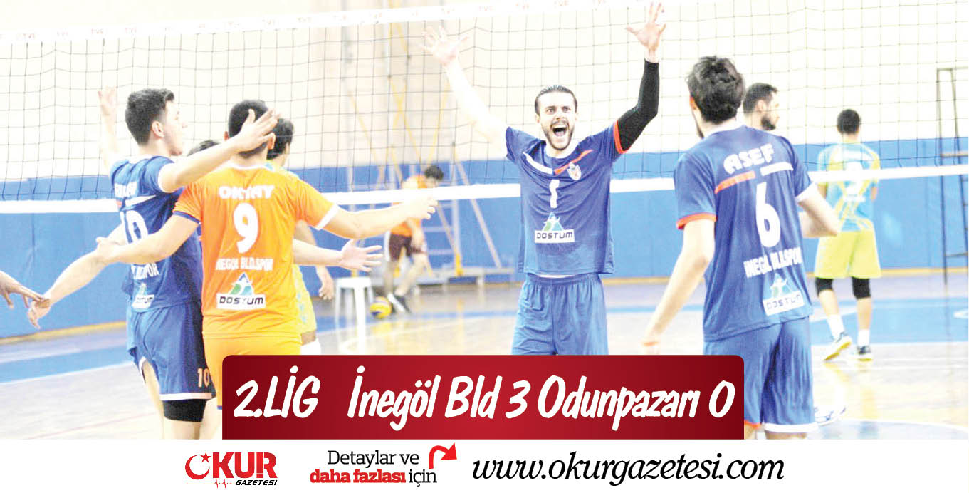 2.LİG : İnegöl Bld:3 Odunpazarı:0
