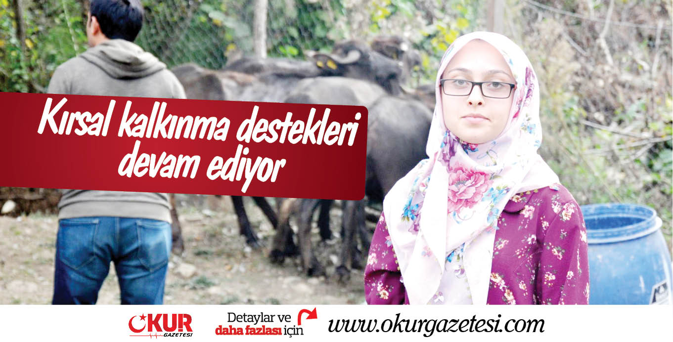 Kırsal kalkınma destekleri devam ediyor