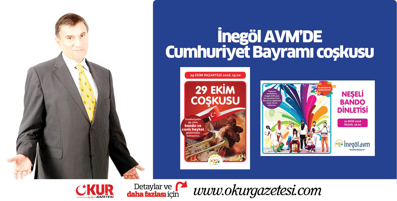 İnegöl AVM’DE Cumhuriyet Bayramı coşkusu