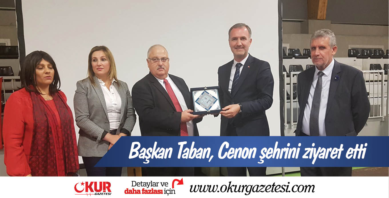 Başkan Taban, Cenon şehrini ziyaret etti