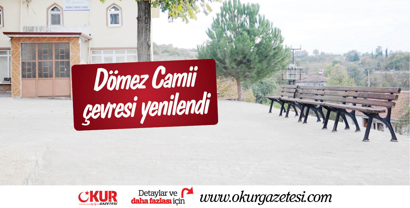 Dömez Camii çevresi yenilendi
