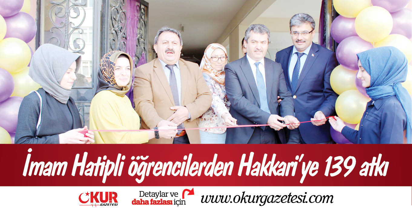 İmam Hatipli öğrencilerden Hakkari’ye 139 atkı