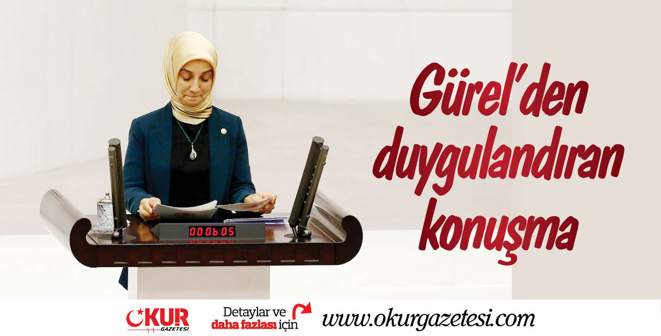 Gürel’den duygulandıran konuşma