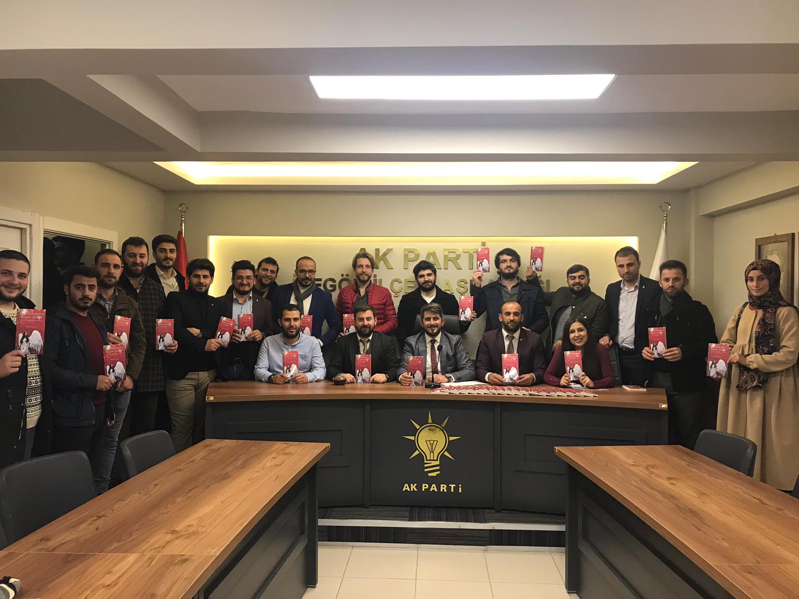 AK Gençlerden Rukiye Türeyen’e destek