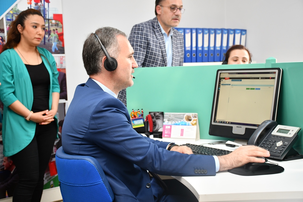 Çözüm merkezi 7/24 vatandaşın hizmetinde