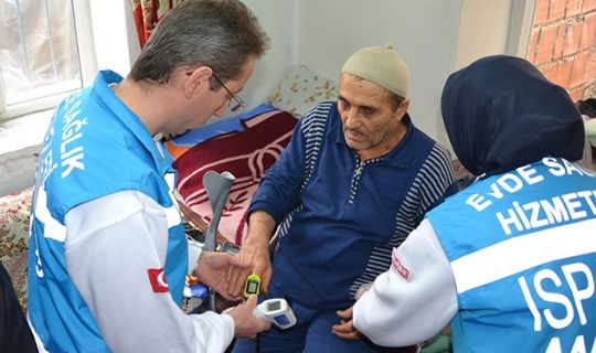 3 bin 412 hasta evde sağlık hizmetinden yararlandı