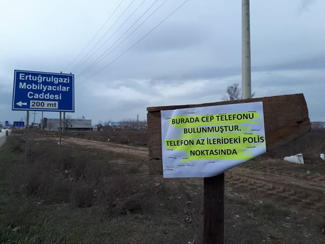 İnsanlık ölmemiş dedirten ‘tabela’