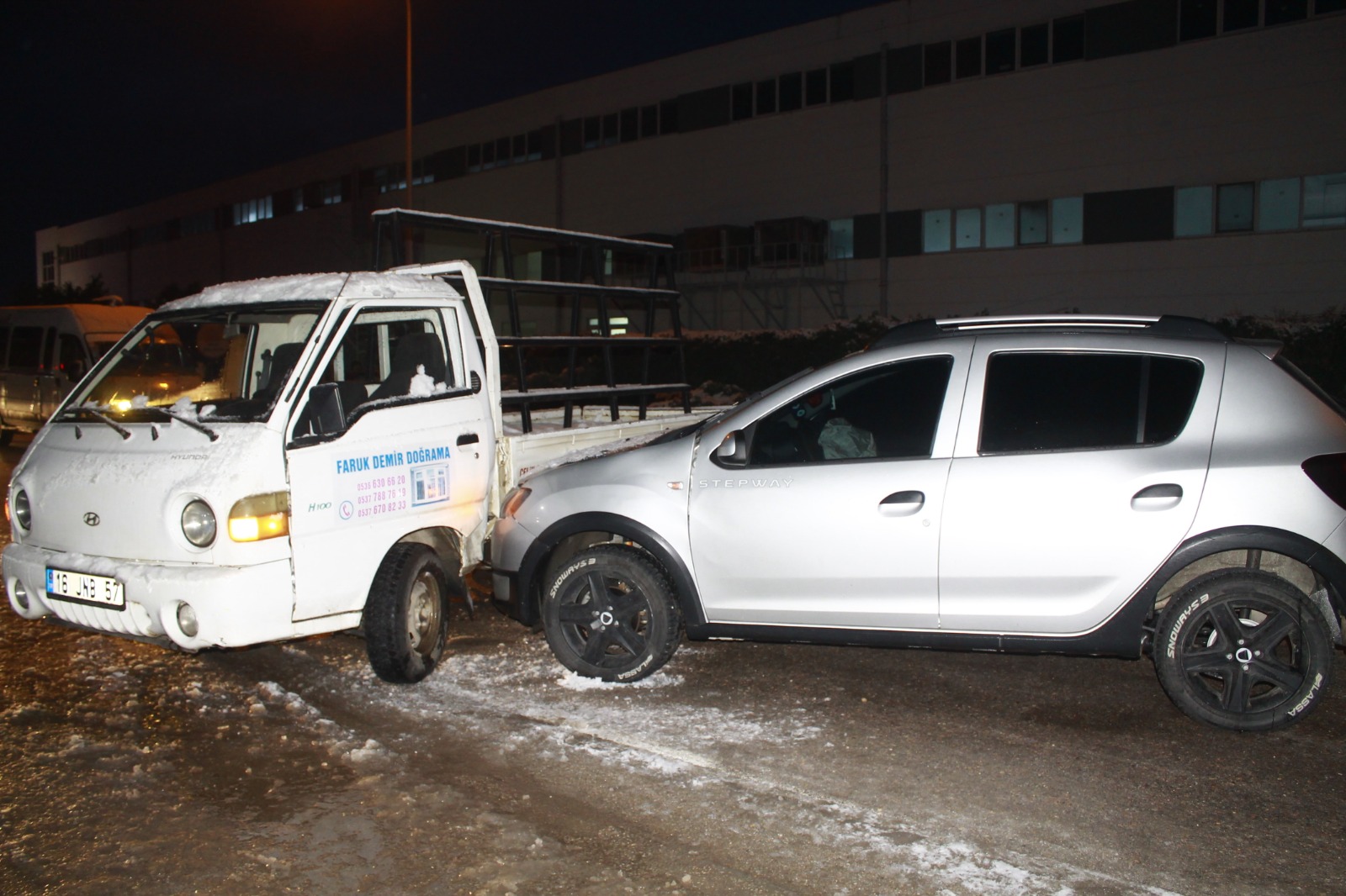 Dikkatsizlik kaza getirdi