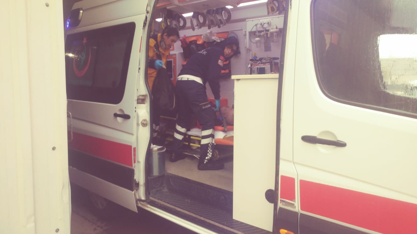 İnegöl de Feci kaza bir kişi Hayatını Kaybetti