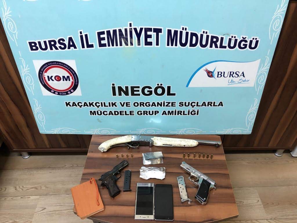 İnegöl’de uyuşturucu ile mücadele sürüyor