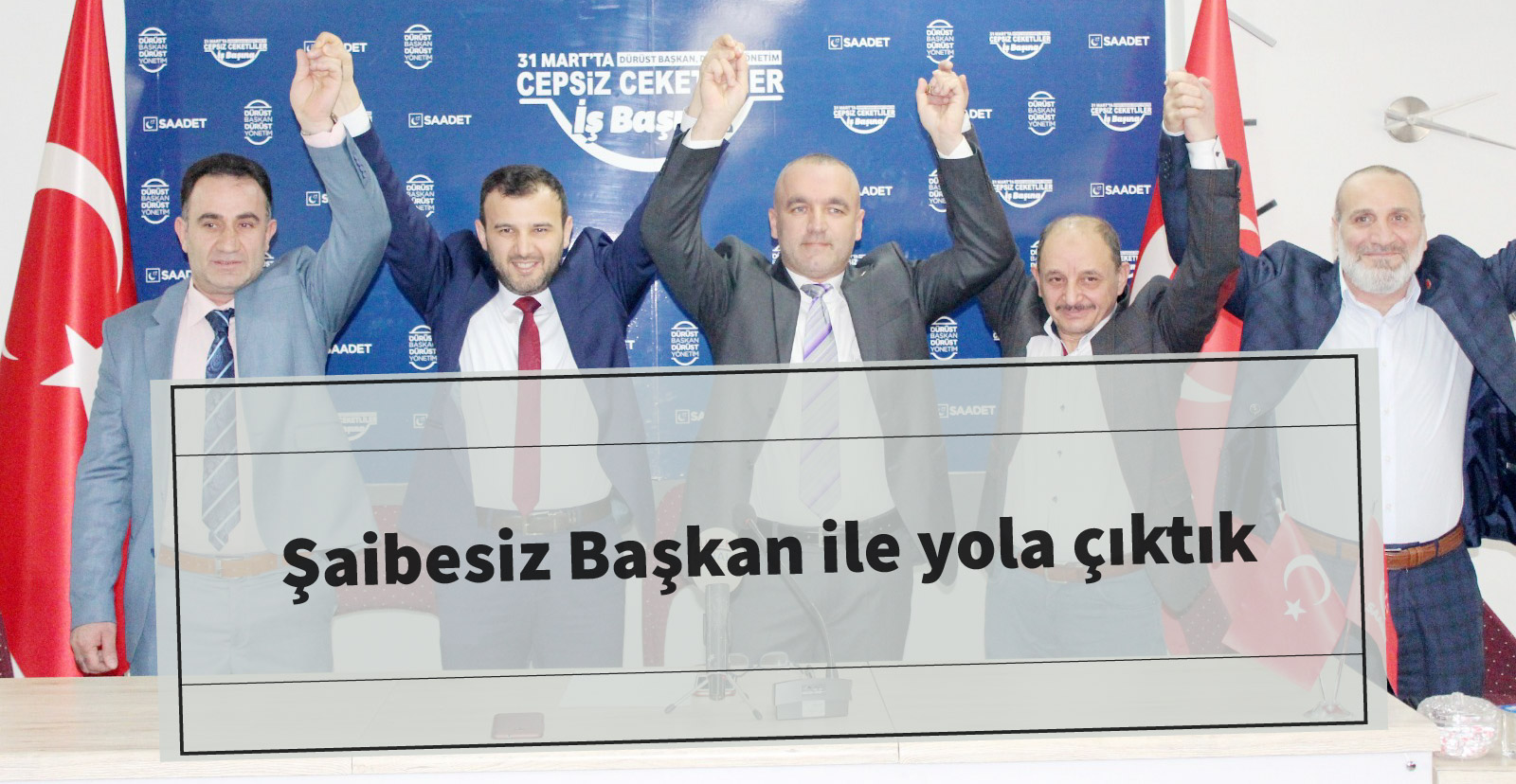Şaibesiz Başkan ile yola çıktık