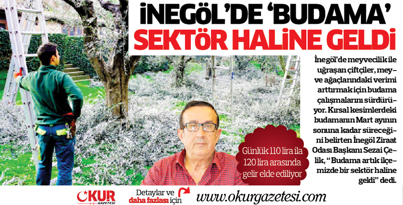 ‘BUDAMA’ SEKTöR HALiNE GELDi