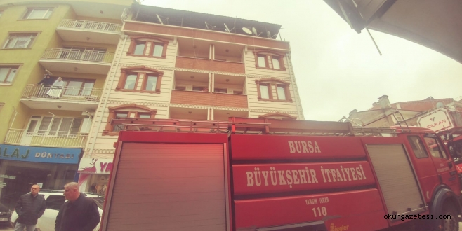 Baca yangını panik yarattı