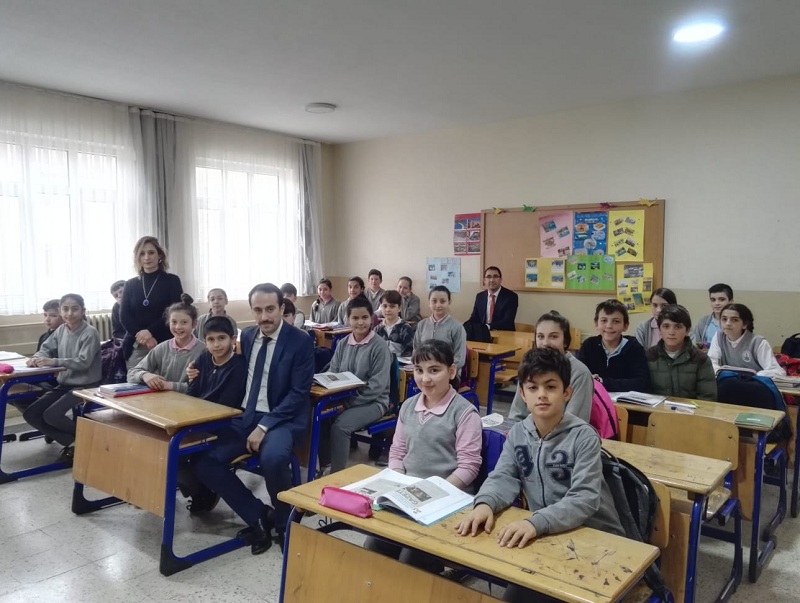 Başsavcıdan öğrencilere ziyaret