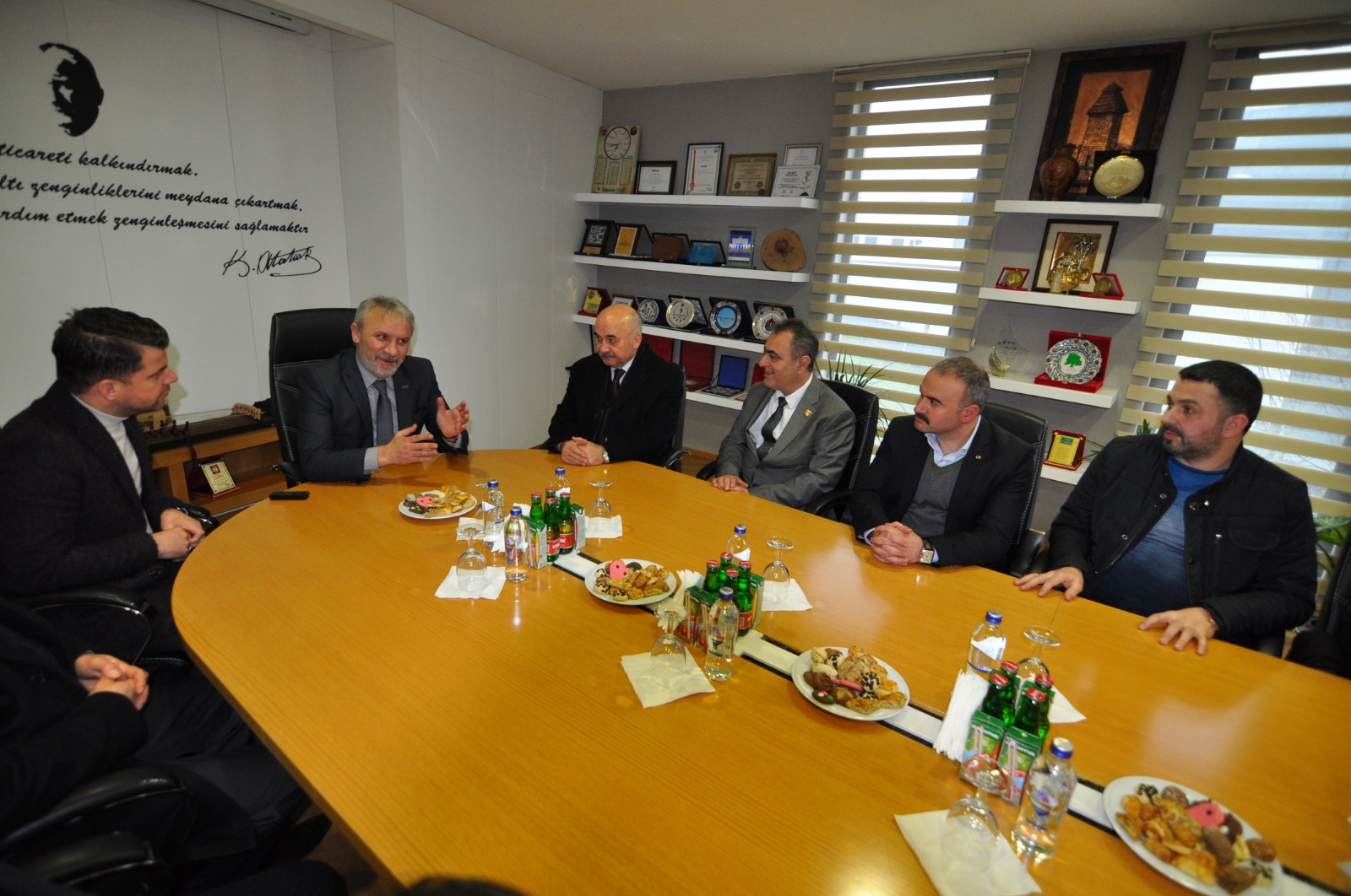 MHP heyetinden İTSO’ya Ziyaret