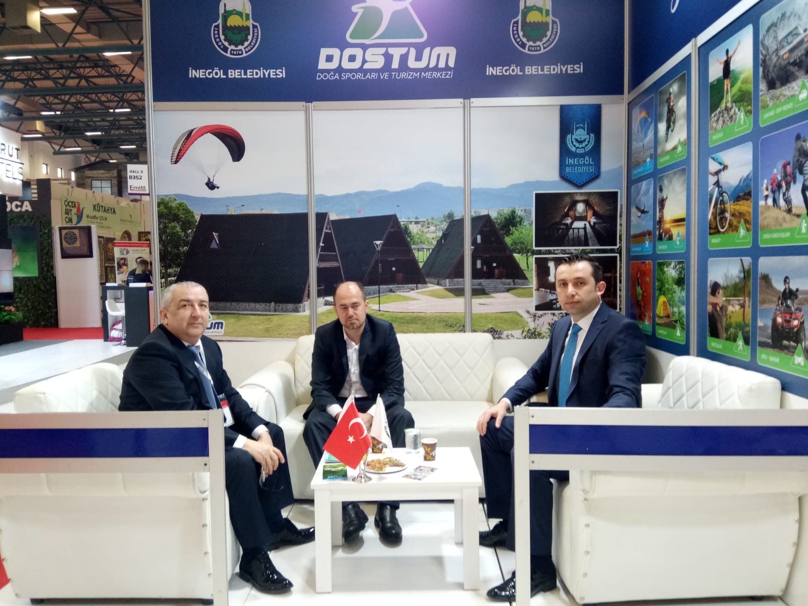 iNEGöL EMITT FUARI’NDA GöRüCüYE ÇIKTI