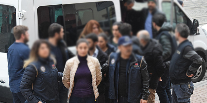 TERöR PROPAGANASI YAPMIŞLARDI ADLiYEYE SEVK EDiLDiLER