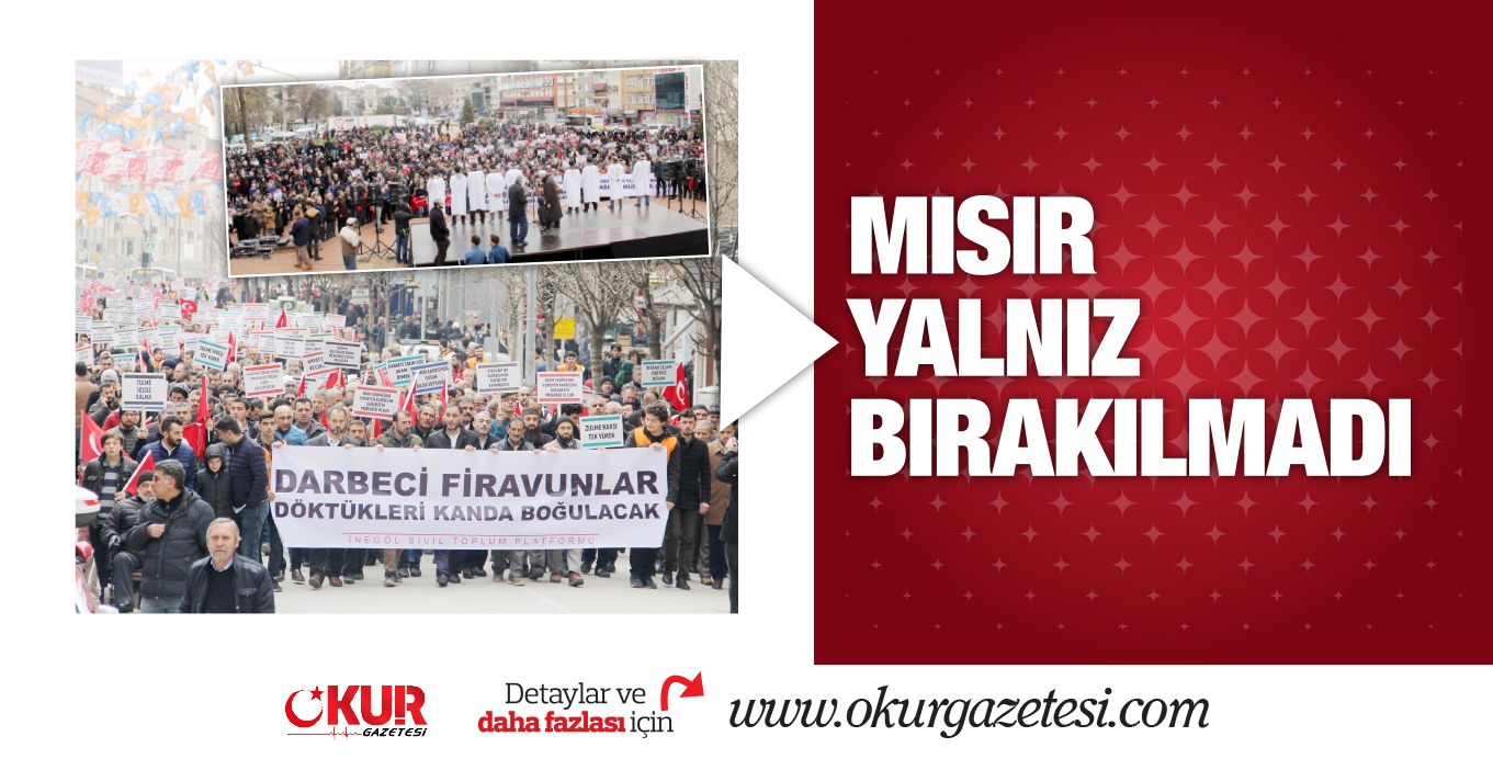 MISIR YALNIZ BIRAKILMADI