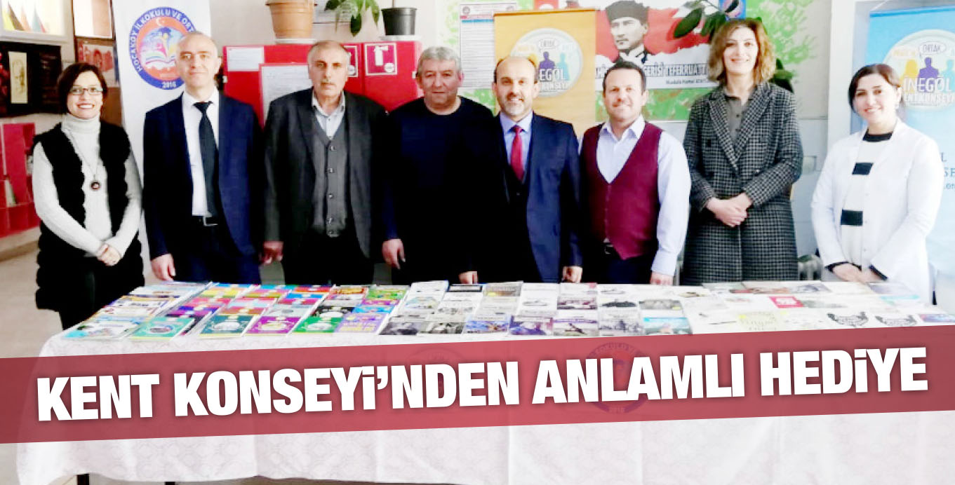 KENT KONSEYİ’NDEN ANLAMLI HEDİYE