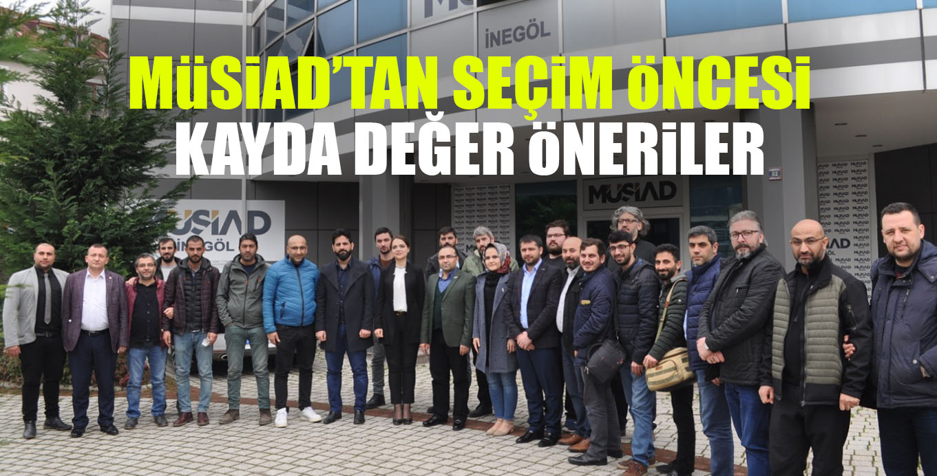 MüSiAD’TAN öNERiLER