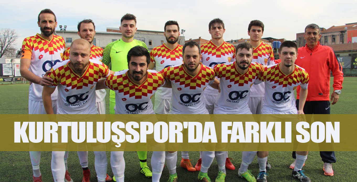KURTULUŞSPOR’DA FARKLI SON