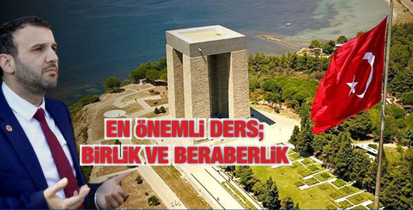 EN öNEMLi DERS; BiRLiK VE BERABERLiK