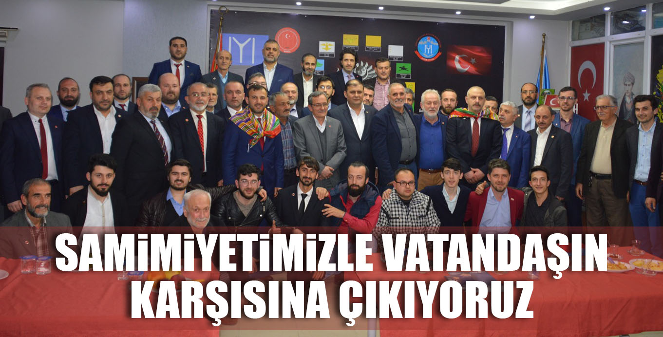 SAMiMiYETiMiZLE VATANDAŞIN KARŞISINA ÇIKIYORUZ