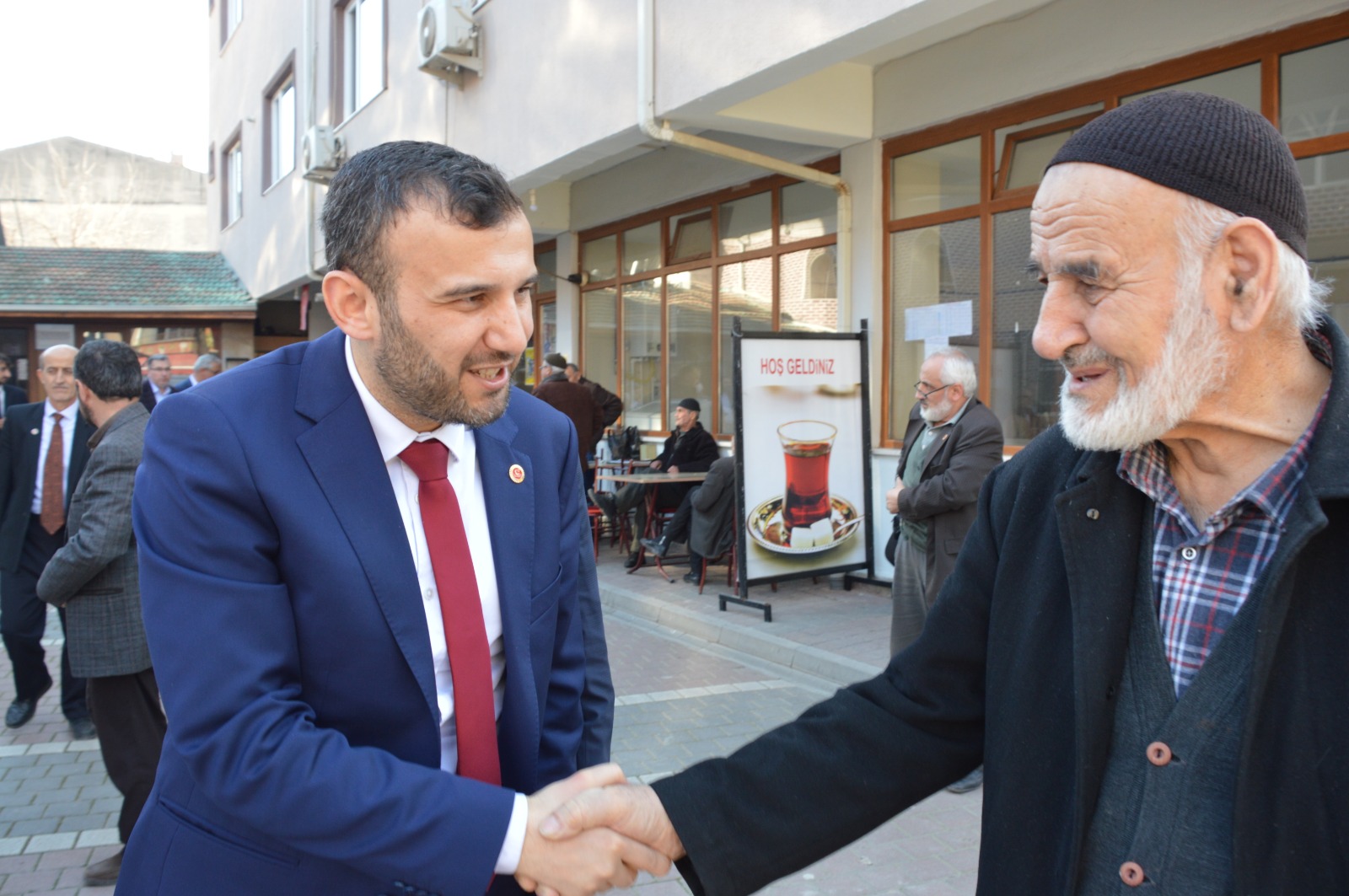 SAADET ÇALIŞMALARINI SüRDüRüYOR