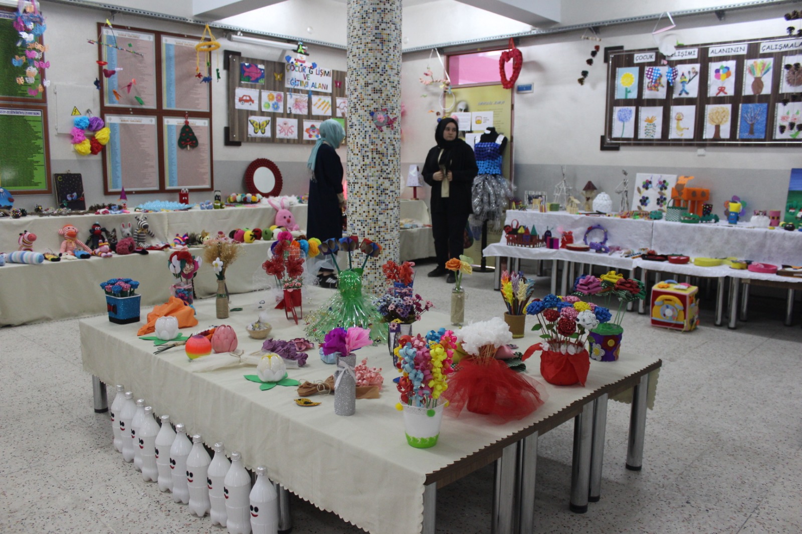 ATIK MADDELERDEN TASARIM YAPTILAR