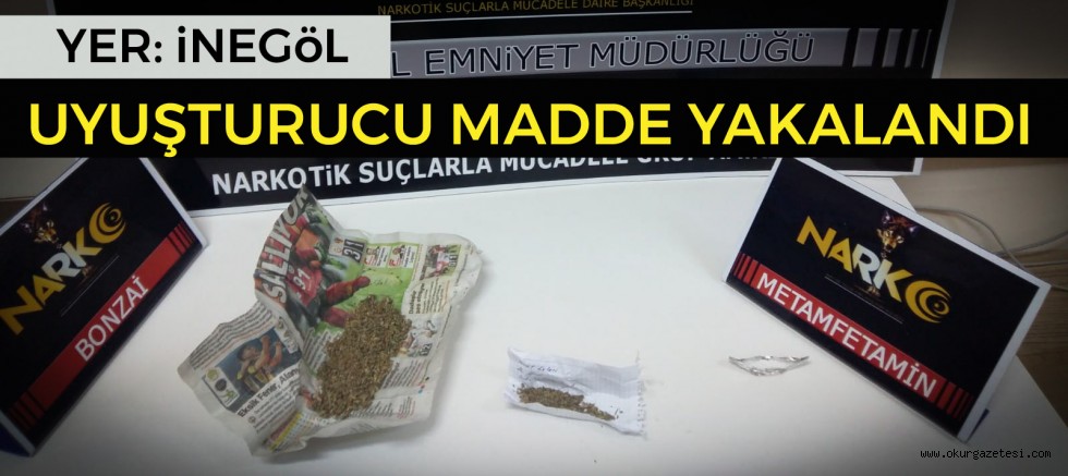 DURDURULAN ARAÇTA UYUŞTURUCU MADDE BULUNDU